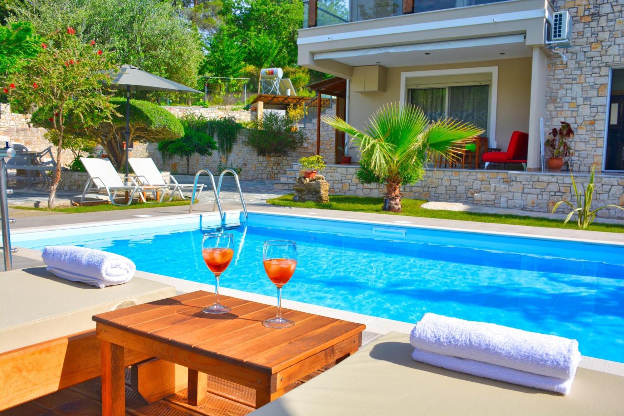 The Stone Villas Άνω Κορακιάνα Εξωτερικό φωτογραφία