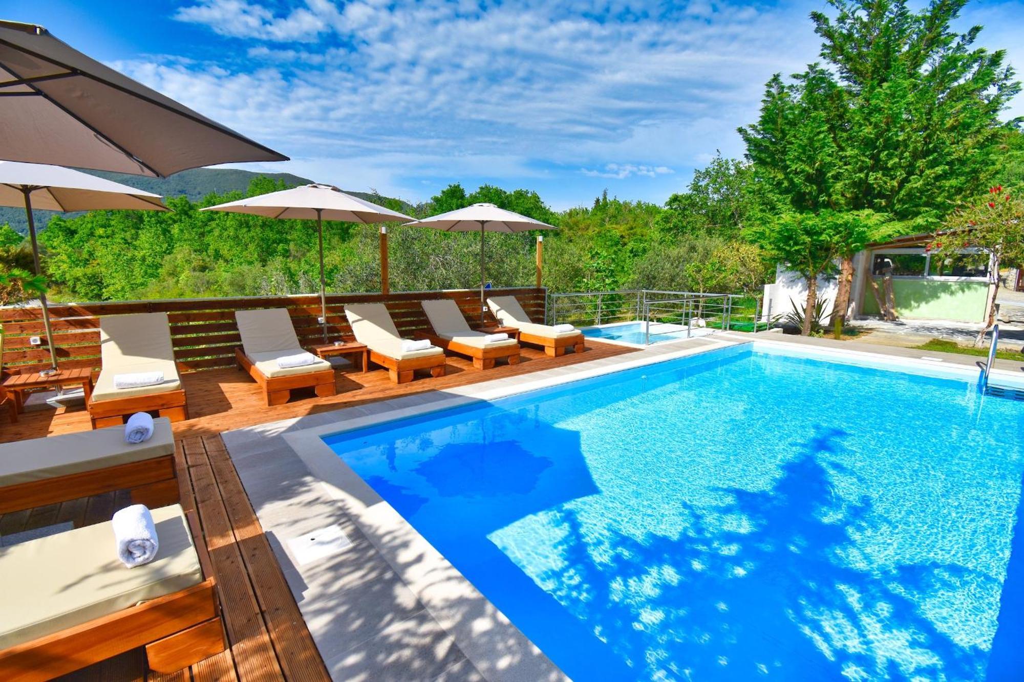 The Stone Villas Άνω Κορακιάνα Εξωτερικό φωτογραφία